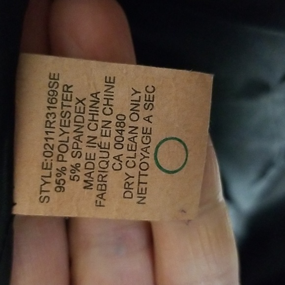 Sz 16 Black "Pierre Cardin" Tuxedo style jacket - Picture 8 of 9